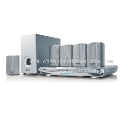 5.1 CHANNEL DVD HOME THEATER SYSTEM WITH DIGITAL AM/FM TUNER DVD PLAYER